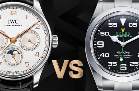 Review of Horological Titans: A Comparison of IWC vs. Rolex